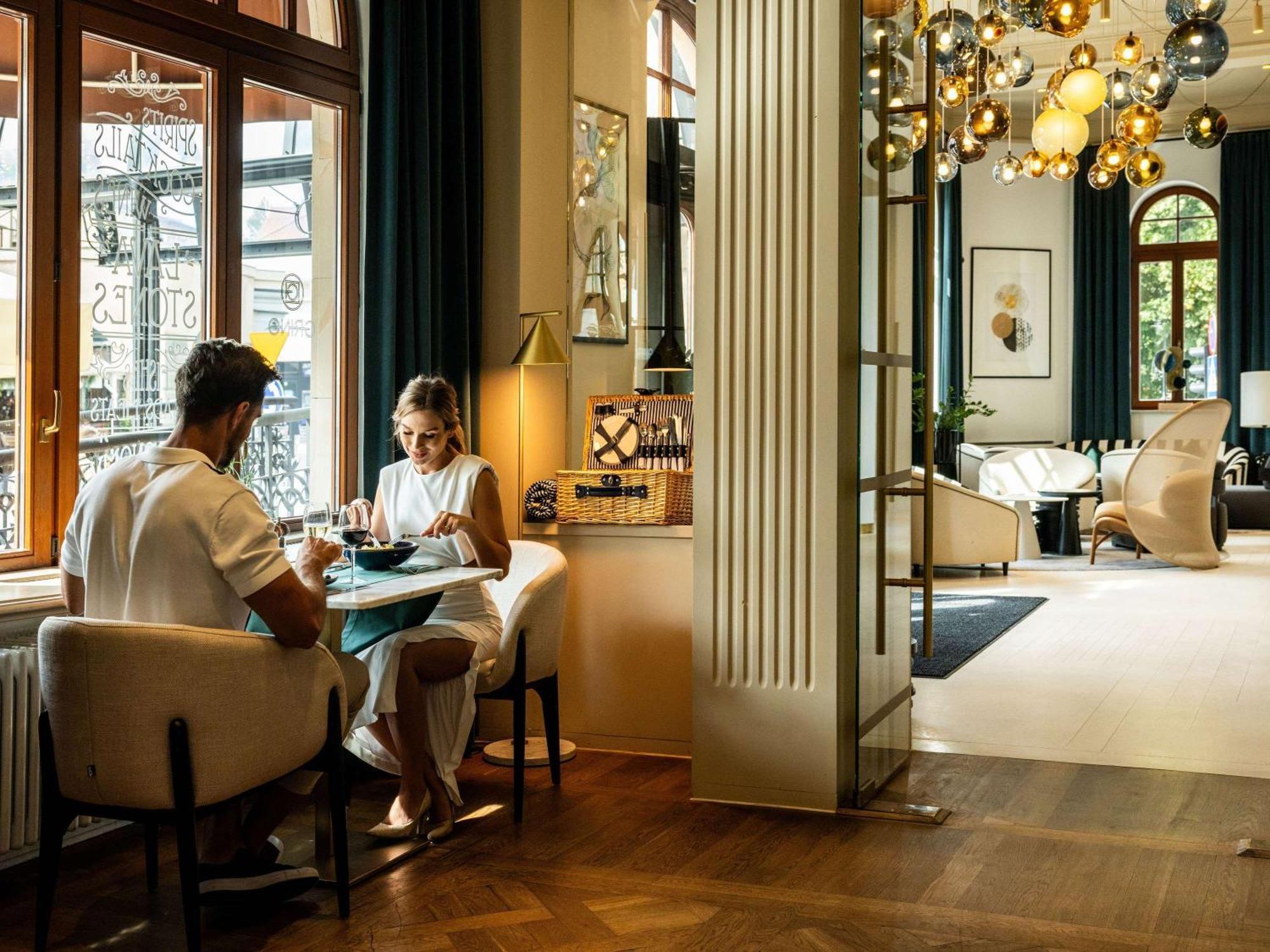 Rezydent Hotel Sopot - Mgallery Collection Luaran gambar The Café